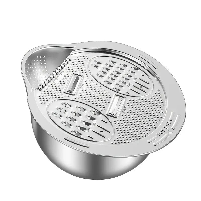 Multipurpose Washing Basin (Food-Safe Rice & Vegetable Washing Basin with Efficient Drain Basket)