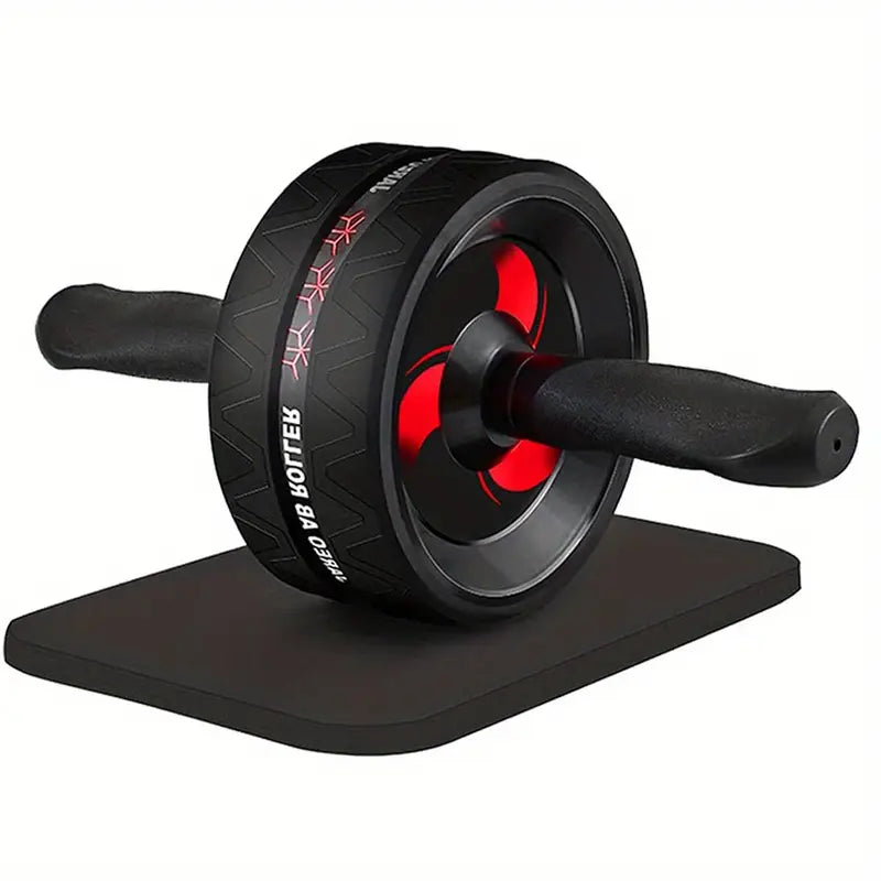 Silent Abdominal Wheel for Core Training – Stable & Quiet Abs Roller for Home, Gym & Indoor Workouts – Tummy Tuck Fitness Equipment for Men & Women