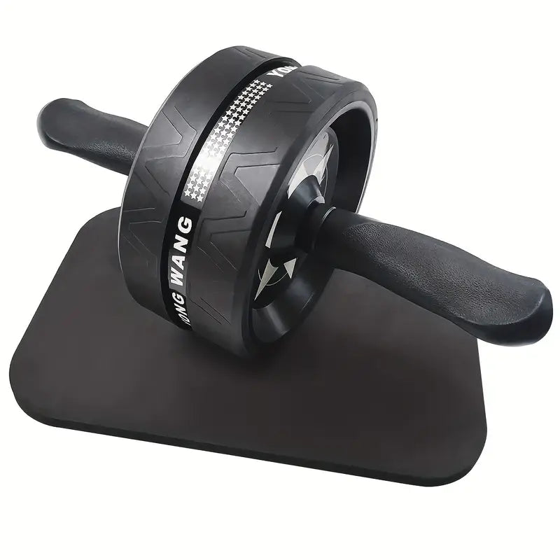 Silent Abdominal Wheel for Core Training – Stable & Quiet Abs Roller for Home, Gym & Indoor Workouts – Tummy Tuck Fitness Equipment for Men & Women