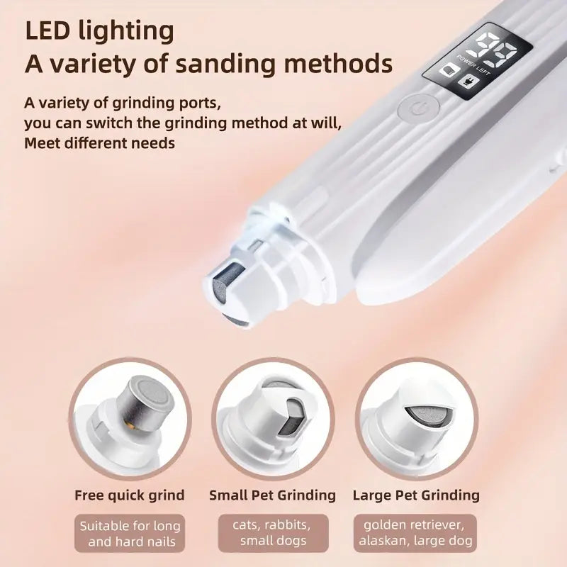 Pet Nail Clipper (HZ8 Rechargeable)