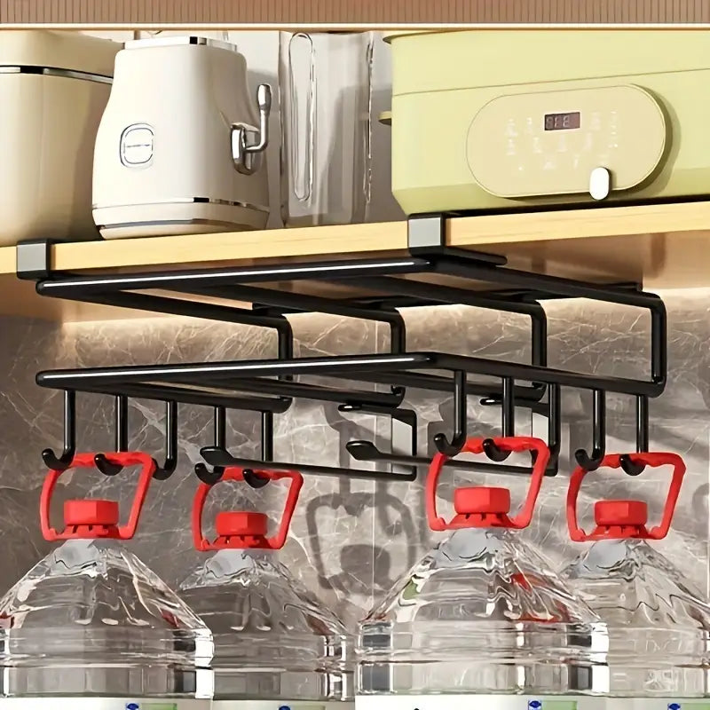 Under-Cabinet Hanging Rack (Stainless Steel)