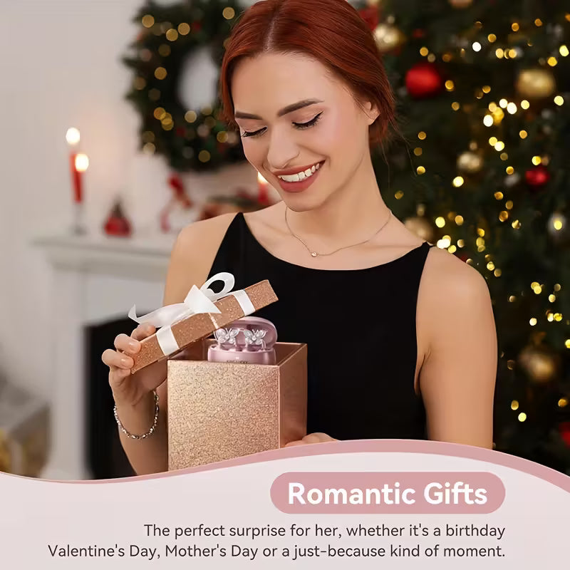 Women'S Wireless Open Earbuds with Diamond Earrings - 40H Playtime by King lucky