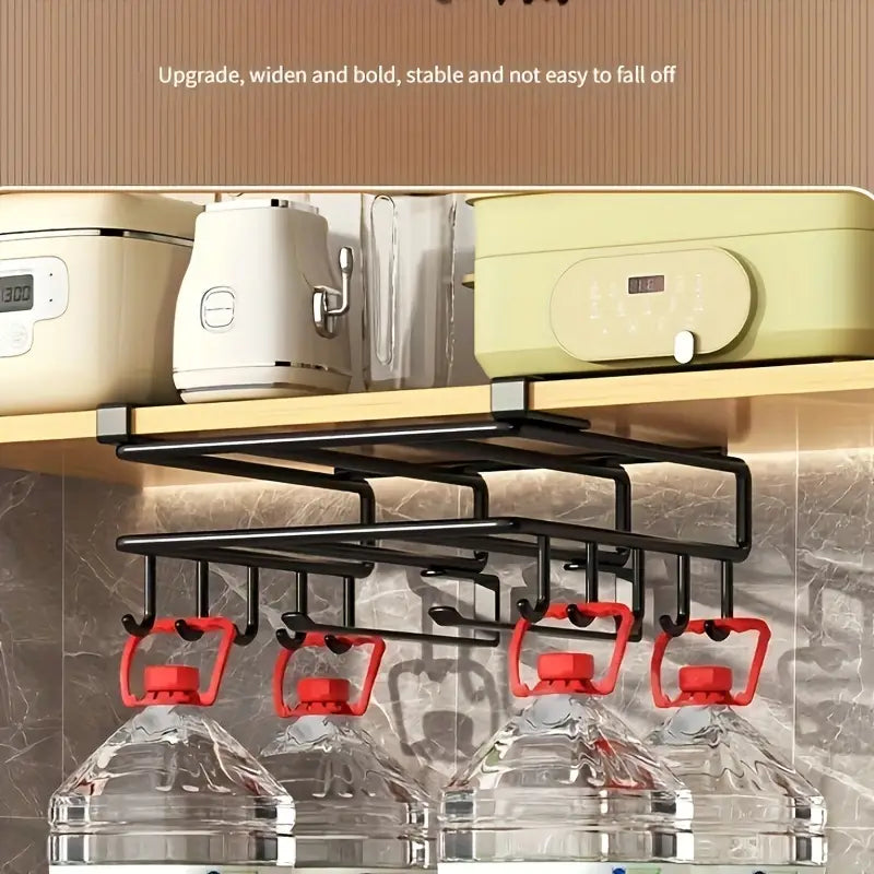 Under-Cabinet Hanging Rack (Stainless Steel)