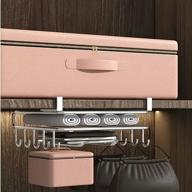 Under-Cabinet Hanging Rack (Stainless Steel)