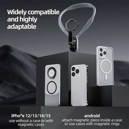 Watch, Scroll & Record – 100% Hands-Free Neck Phone Holder 🇦🇪