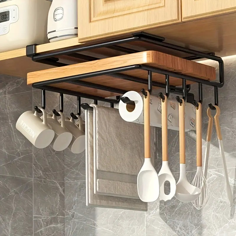 Under-Cabinet Hanging Rack (Stainless Steel)