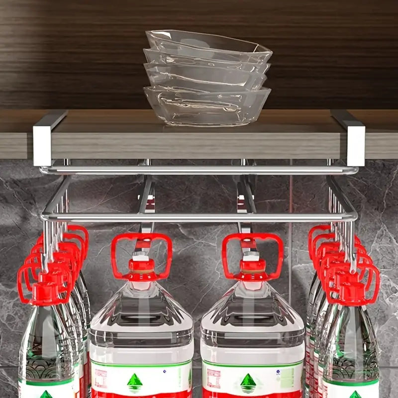 Under-Cabinet Hanging Rack (Stainless Steel)