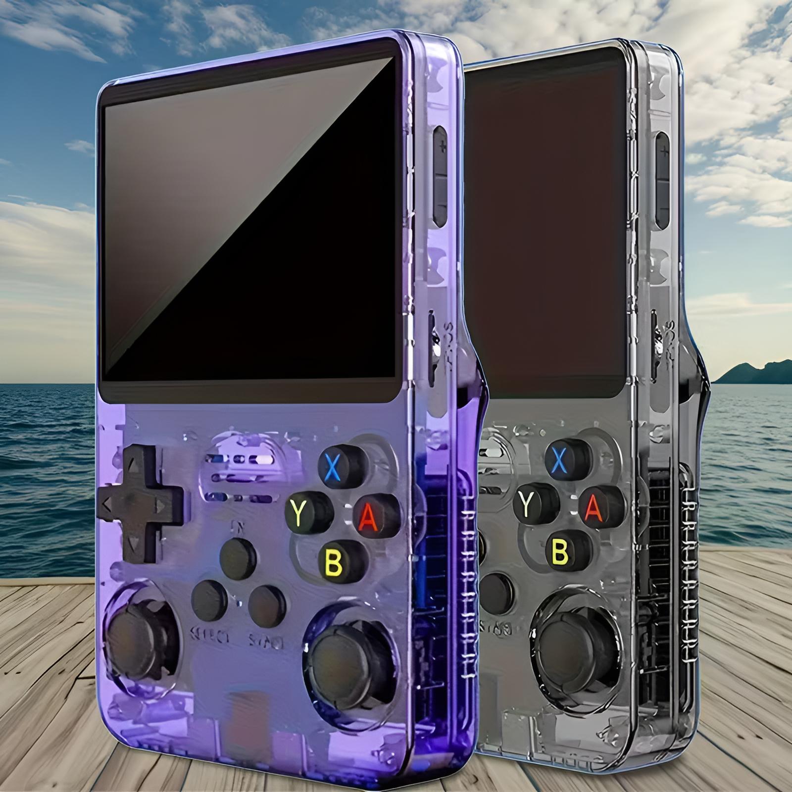 64GB Portable Handheld Gaming Console | 3.5” HD Laminated Screen | Multi-Color | Perfect Gift (14+)