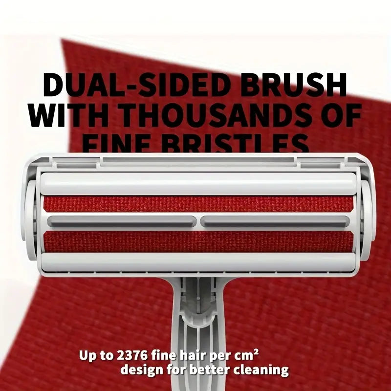 Reusable Pet Hair Remover Roller – Self-Cleaning Lint Tool for Furniture & Car Seats