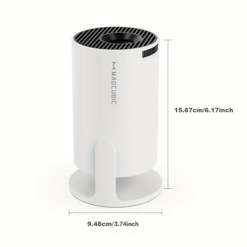 Magcubic HY300 Pro Android 11 Mini Projector | 4K Support, Built-in Speakers, Smart TV, Wi-Fi, Low Noise | Portable Home Theater with 3.3m Screen, EU Plug, 1280x720P HD