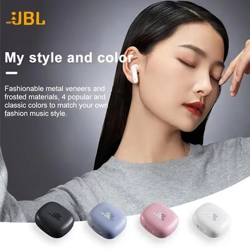 JBL Wave300 TWS Wireless Bluetooth Earbuds – 9D Sound, Touch Control, Noise Cancelling, IPX2 Waterproof, Sports In-Ear Headphones