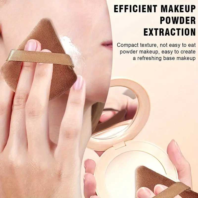 67PCS All-in-One Makeup Brush Set – Brown Face & Eye Brushes, Sponges, Powder Puff, Headband & Travel Kit