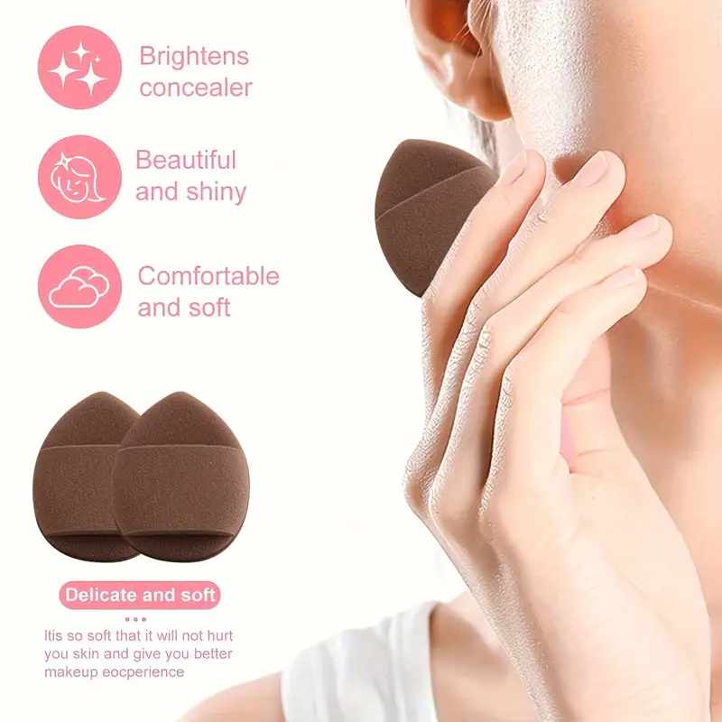 67PCS All-in-One Makeup Brush Set – Brown Face & Eye Brushes, Sponges, Powder Puff, Headband & Travel Kit