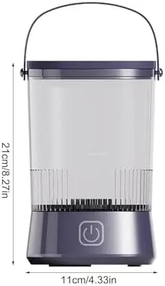 Electric Makeup Brush Cleaner & Dryer System | Automatic USB-Powered Spinning Device for All Brush Sizes – Quick, Gentle & Easy Cleaning