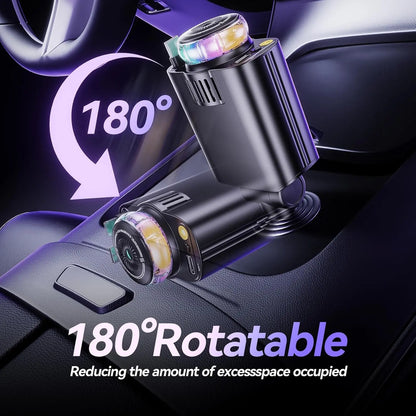 5-in-1 Retractable USB C Car Charger  Fast Car Charging Adapter