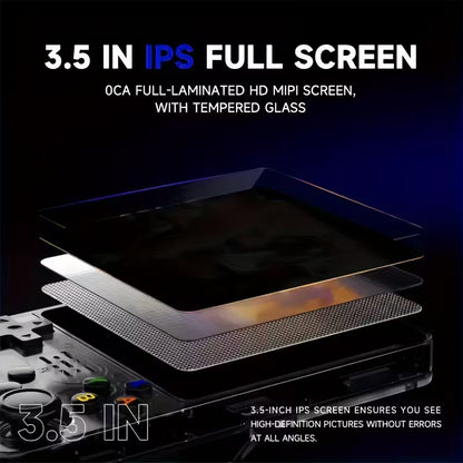 64GB Portable Handheld Gaming Console | 3.5” HD Laminated Screen | Multi-Color | Perfect Gift (14+)
