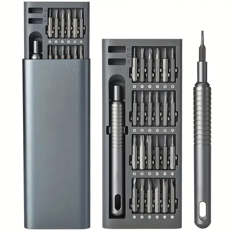 25-in-1 Precision Screwdriver Set for Mobile Phones & Tablets | Multi-Function Electronics Repair Tool Kit – Assorted Bits, Durable & Portable
